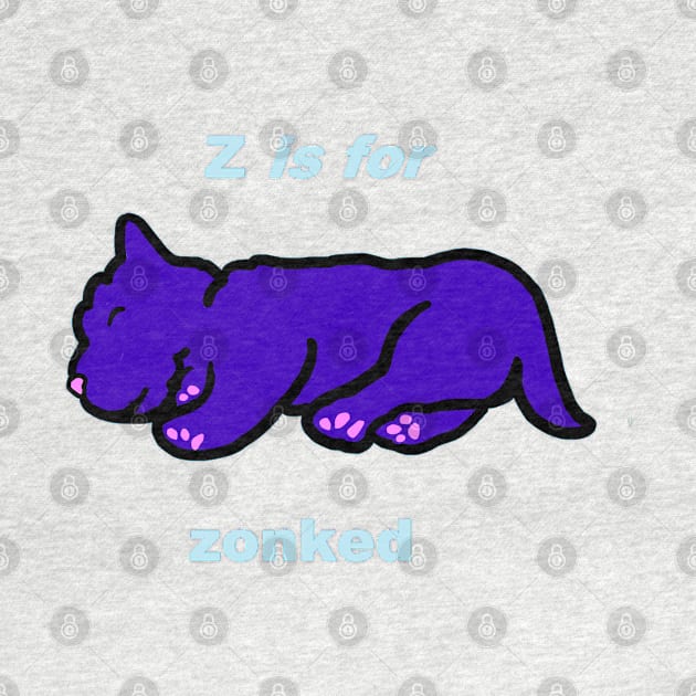 Z is for Zonked by KBMorgan